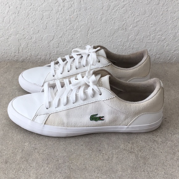 Lacoste | Shoes | Men Lacoste All White 